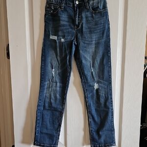 Joe's Jeans Blue Distressed Denim
